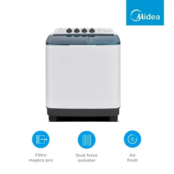 LAVADORA MIDEA SEMIAUTOMATICA 13KG
