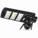 Cámara Solar de Seguridad con Reflector LED