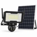 2 en 1 Reflector Solar LED con Camara